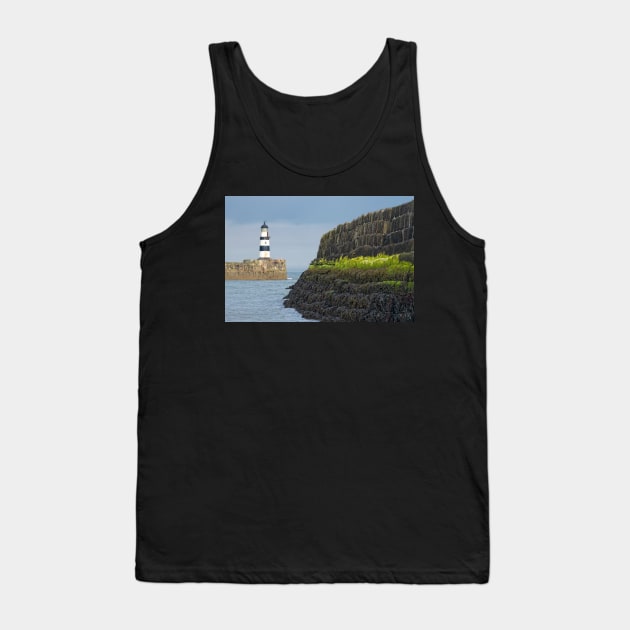 Seaham Harbour Lighthouse Tank Top by MartynUK